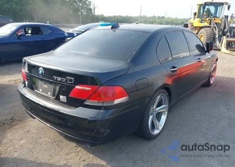 2008 BMW 750Li z USA, uszkodzony, nr VIN WBAHN83518DT86472